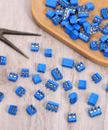 Blue 70 Pieces 2 Pin And 3 Pin 5mm Pitch PCB Mount Screw Terminal Blocks Pack For Cable Connections 300V 10A Circuit Board Connectors