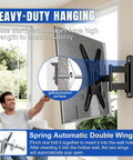 Heavy Duty Toggle Bolts Set For Drywall And Ceilings, 100 Pcs Hollow Wall Anchors With 1/8, 3/16, 1/4 Inch Sizes, Screws, Washers, And Wing Nuts For Hanging Decor And Medium To Heavy Fixtures. Wall-mounted TV bracket using galvanized toggle bolt wing anchor