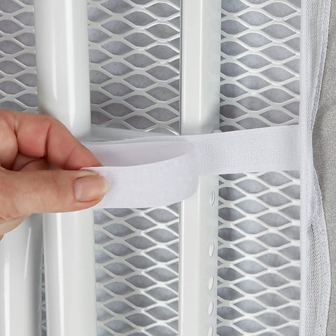 Strap of Silicone Coated Ironing Board Cover With Thick Padding And Straps Fits All Sizes securing on board