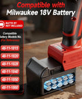 Cordless Angle Grinder For 18V Batteries, Four And A Half To Five Inch, Brushless Motor Up To 9000 RPM, Tool Only No Battery