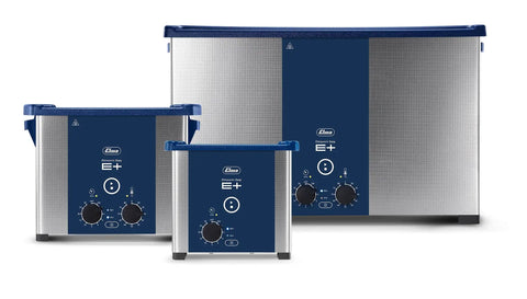 Straight Up Heavy Duty Ultrasonic Cleaner 7.5 Gallon Steel Tank Knockout Deep Clean Pulse Mode For Jewelry And Dental Lab Work, three sizes shown.
