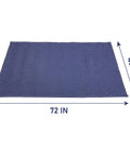 7-Pack Heavy Duty Padded Moving Blankets 72 By 40 Inches Non-Woven Packing Blankets for Moving Thick Virgin Cotton with Polyester Binding
