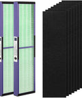 HEPA Replacement Filter With Pet Pure Treatment For Germ Guardian Air Purifiers Compatible With AC4820 AC4800 AC4300 AC4900 AC4825 AC4850PT CDAP4500 And More Includes Eight Activated Carbon Prefilters For Cleaner Air Easy Install