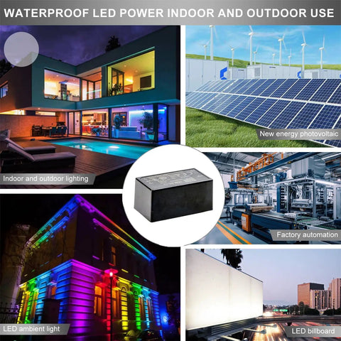 Ultra Compact 5W Single Output Pcb Mount Ac Dc Power Supply 15V With 85 To 305Vac Input in various lighting applications.