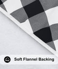 Close-up of Round Picnic Tablecloth With Elastic Edges Waterproof Fitted Vinyl Cover For 36 to 44 Inch Tables, flannel back