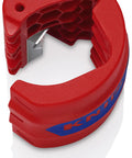 BiX Pipe Cutter For 3/4 Inch To 2 Inch Pipes with 3/32 Inch Wall Thickness, red reversible blade head, side view