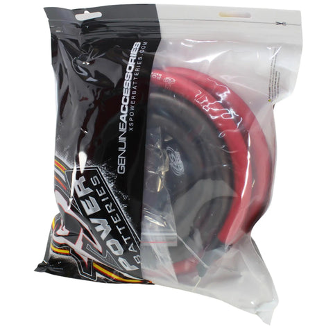 Rig Ready Big Three Upgrade Kit Featuring Flexible Heavy Gauge CCA Wiring With Complete Heat Shrink And Bolt On Terminal Hardware For Smooth High Performance Car Audio System Setup in package.