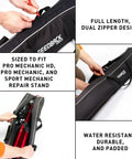 Padded Travel Bag For Pro Mechanic HD Pro Mechanic And Sport Mechanic Bike Stands Ride Ready Abrasion Resistant Tote With Zipper Closure
