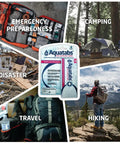 49mg Water Purification Tablets 30 Pack Portable Purifier For Camping On The Go Hiking And Survival Kits Lightweight Gear