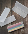 4 Piece Plastic Pencil Case Set With Hinged Lid And Snap Closure For Pencils Pens Drill Bits And Office Supplies White
