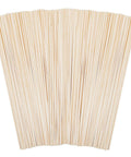 Top Shelf 1/8 X 12 Inch Wooden Dowel Rods 150 Pack For Crafts And Diy Projects Ultra Smooth Hardwood Sticks in a fanned arrangement.