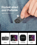Thermal Imaging Camera For iPhone And Android With 512x384 IR Resolution And USB C, handheld and pocket-sized.