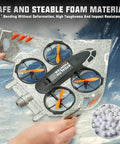 Three In One RC Jet Plane Ready To Fly Remote Control Airplane For Air Land And Water Modes A Fighter Jet Drone Toy with foam material