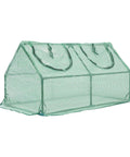 Six By Three Foot Mini Greenhouse Kit With All Season 3 In 1 Design, Triple Layer Window For Easy Temp Control, Insulation And Shade