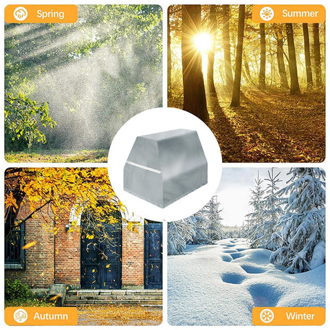 All-Weather Outdoor Furniture Cover for Backyard and Patio, Waterproof Dustproof Shelter With Durable Fabric, seasonal use