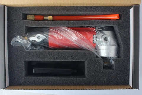 Air Powered Wet Polisher Sander 4 Inch Versatile Wet Stone Grinder 4500 RPM Pneumatic Front Exhaust in packaging