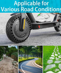 Two Pack Ready To Roll 50/75-6.1 Inch Solid Scooter Tires For All 8.5 Inch Electric Scooters Replacement Wheels Fits Gotrax GXL V2