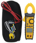 Job Site Ready Pro Grade TightSight 61-747 Digital Clamp Meter For 400 Amp 600 Volt Range With Dual Backlit Displays NCV