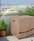 Rolling Dining Prep Table Cart Cover For Outdoor Patio Kitchen And Garden Use Fits Up To 48L 24W 34H Inches Waterproof