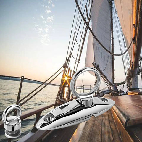 316 Stainless Steel Quick Release Hangers For Pontoon Boats And Bimini Decks Marine Grade Hardware With Screws Included Easy Install Secure Snap On System No More Retying Pack Of 2