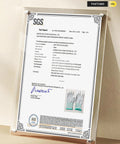 Test report for ESD Anti Static Gloves With Carbon Fiber For High Resistance Hand Protection, showing certification details.