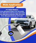Mitsubishi Washer Fluid Level Sensor 8260A406 Replacement Part Fits Eclipse Cross 2018 2024 Easy Install No Fuss Direct Fit Outlander 2014 2021 Outlander Sport 2016 2023 and Outlander PHEV 2019 2022 shown with fit models and sensor parts
