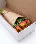 Boxed flowers in Boss Florist Pop Up Tissue Sheets For Flowers 266 Waterproof Bouquet Paper Easy Peel Dispensing For Gift Wrap And Flower Arrangements Durable Protective Floral Packaging Supplies.