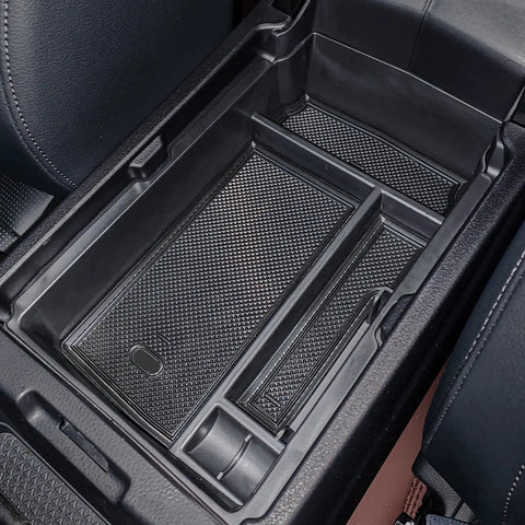 Two Pack Center Console Organizer Tray And Armrest Storage Box For Honda CRV 2023 2024 2025 2026 EX L Hybrid Sport Touring ABS Material