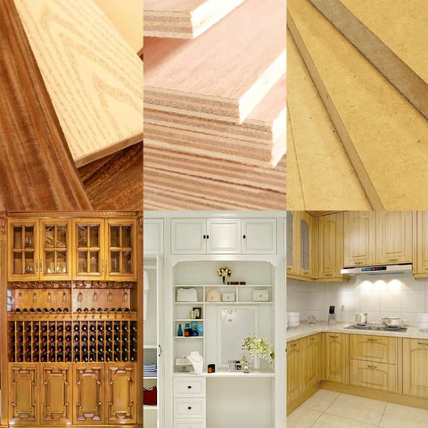 Image showcasing various wood types and cabinetry highlighting the Heavy Duty Portable Edge Banding Machine Delivers Tight Seams With Double Side Glue And Adjustable Speed To Handle Tape Cutting With Total Ease And Zero Sweat For Weekend Pros Using Standard 110V Power Setup.