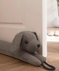 Heavy Duty Door Draft Stopper To Keep The Chill Outta Your Space, dog design, 38 inches, cotton sand fill, cozy home decor.