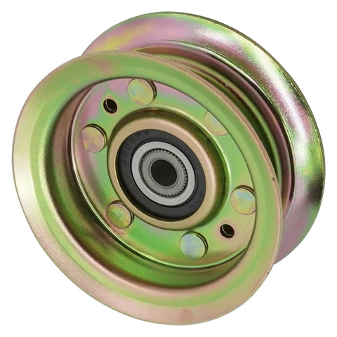 Idler Pulley Replacement For John Deere Tractors And Commercial Mowers Drop In Fitment Easy Install Fits 92H 102 105 107H 107S 115 125 135 145 155C 190C D100 D105 D110 D125 D130 D140 D155 D160 D170 Durable Performance, steel pulley with bearing