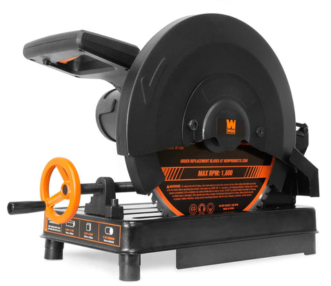 15 Amp 14 Inch Multi Material Cut Off Chop Saw With Carbide Tipped Blade For Cutting Ferrous And Nonferrous Metals