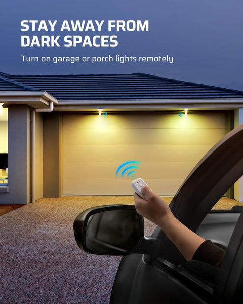 Remote Control Light Socket With Wireless Control For Lamps And Fixtures, Pull Chain Compatible, 100Ft Range, No Wiring Needed, ETL Listed, No Fuss Easy Hands Free Control From Bed Or Couch