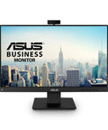Front view of 24 Inch Business Monitor With Full HD 1080P IPS Frameless Design Built In 2MP HD Webcam Mic Array And Stereo Speakers