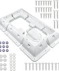 No Drill Solar Panel Mounting Brackets Kit For RV Roofs Boats Caravans And Campervans ABS Corner Mounts with Screws