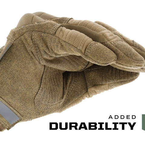 MPact 3 Tactical Work Gloves With Touchscreen Capability And Finger Reinforcement Durable Men’s Coyote Brown Gloves Side Detail