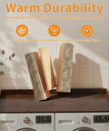54 Inch By 27.5 Inch Wood Laundry Countertop Topper For Washer And Dryer, Sturdy Pine Wood With 2.75 Inch Edge Guard featured over appliances