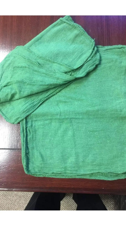 Green Shop Towels 2500 Pack Industrial Grade Mechanics Rags 13x14 Absorbent For Oil Spills And Grease Cleanup In Garage Shop And Auto