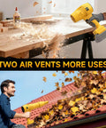 Cordless Leaf Blower For 20V Max Battery Compatibility Mini Turbo Jet Handheld Blower For Quick Yard Cleanup And Dust Blasting Car Drying Tool Battery Not Included Tool Only Beast Turbine Power Up To 300000 RPM used for woodworking and leaf blowing