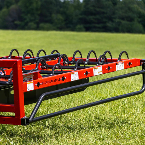 Heavy Duty 9 Inch Hay Grapple Replacement Hook Pack For Hay Accumulator And Skid Steer Universal Steel Hay Bale Hook For Moving Bales
