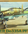 Illustration of Dornier Do 335 Pfeil A-0/A-1 Scale Model Kit For History Buffs With High Detail Plastic Assembly Beginner Friendly
