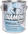 Front view of KBS Coatings DiamondFinish Clear Coat can, 1 gallon, automotive clear coat.