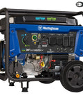 12500 Watt Dual Fuel Portable Generator with Remote Start and Transfer Switch Ready, Gas or Propane Powered, GFCI 120V Outlets
