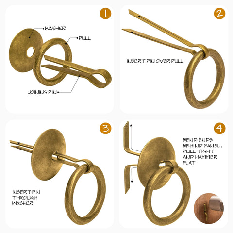 Chinese Medicine Cabinet Pulls Set Of 2 Brass Cabinet Hardware For Architectural Interior Design And Furniture Customization installation steps