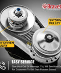 Torque Converter Kit For 212 Go Kart With Three Quarter Inch Shaft, 10T 40 To 41 Sprocket And 12T 35 Chain components