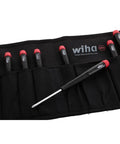 Eight Piece Slotted And Phillips Screwdriver Set With Rugged Canvas Pouch Precision Chrome Vanadium Molybdenum Tips