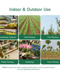 Images of greenhouse cultures, crop planting, fruit planting, potted planting, gardening, and trees, for indoor and outdoor use.