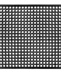 Heavy Duty Rubber Door Mat 36 By 24 Inches Grippy Non Slip Drainage Floor Mat For Entryway Kitchen Bar Indoor Outdoor Wet Areas