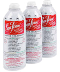 Three bottles of Motor Treatment With Fuel System Cleaner Stabilizer And Oil Treatment For Gas And Diesel Engines In Cars And Trucks Restores Power Smooth Idle Improves MPG Cleans Injectors And Carburetors 16 Oz Pack Of 3