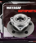 Front Wheel Hub And Bearing Assembly For Dodge Ram 1500 2000 2001 Fits 4x4 4WD And 2 Wheel ABS Models Two Pack Premium Replacement With Induction Hardened Raceway